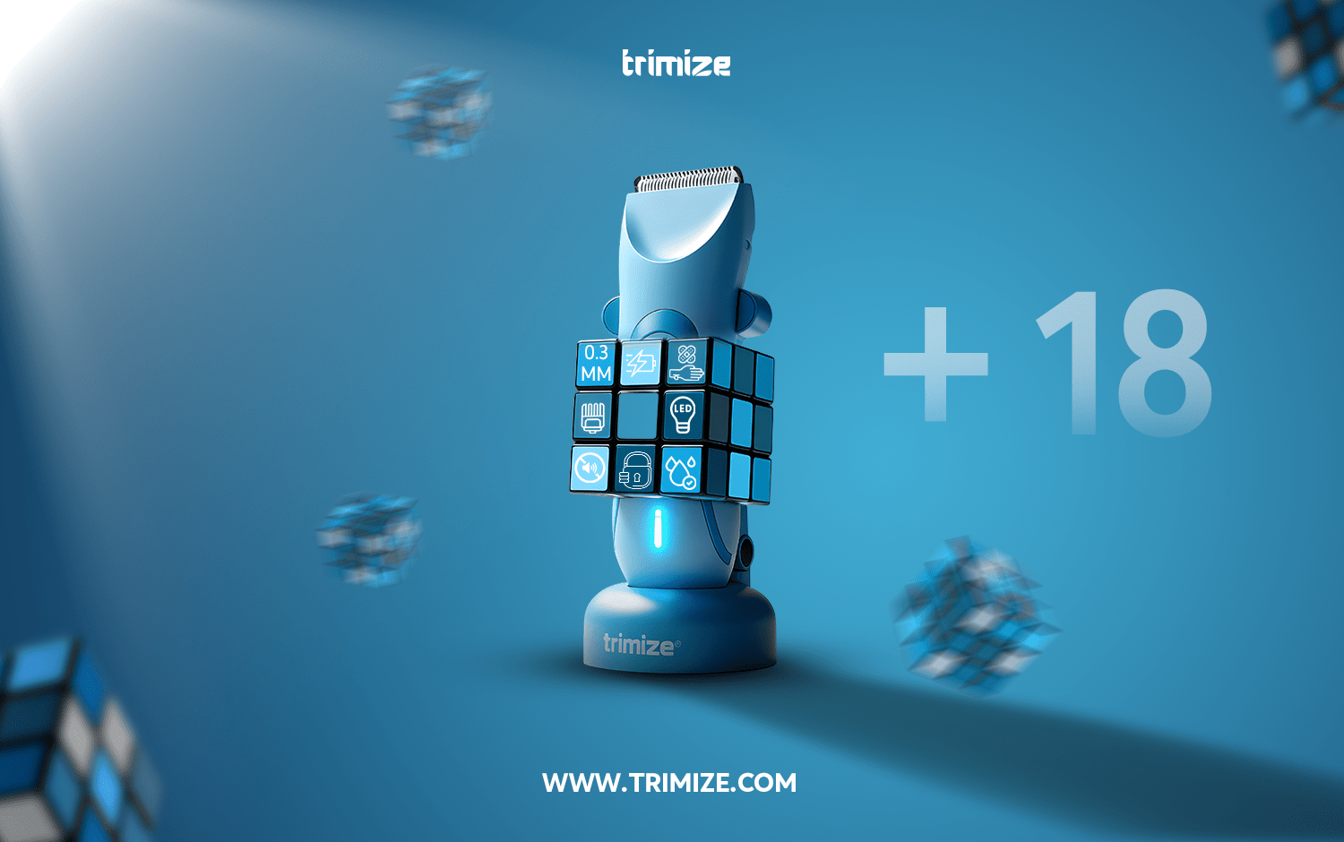 ماكينة حلاقة للأماكن الحساسة للرجال